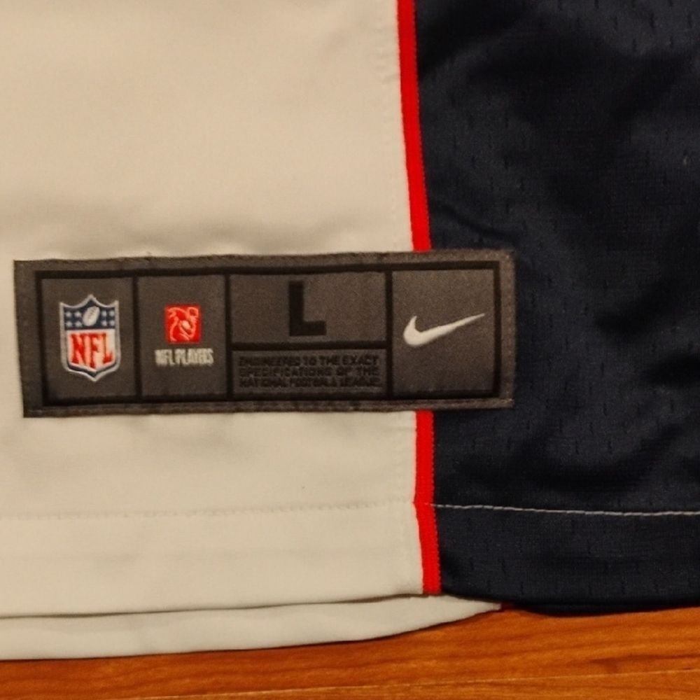 Nike Patriots Jersey - White and Navy - Picture 2 of 6